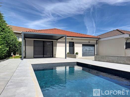 Maison de plain-pied à vendre 439 000 € 4 pièces 3 chambres 112 m² 505 m² de terrain Four 38080
