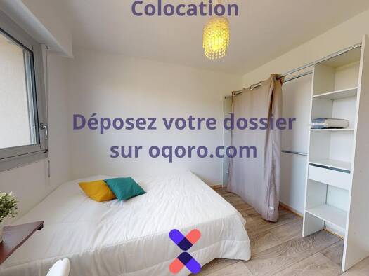 Colocation à louer 486 € 7 pièces 6 chambres 95 m² 3ème étage Les Minguettes-Charles Perrault Vénissieux 69200