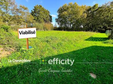 Terrain viabilisé à vendre 124 000 € 700 m² de terrain Bourg La Chevrolière 44118
