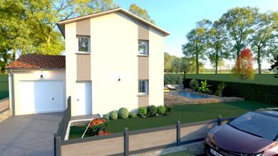 Terrain avec maison neuve à vendre 288 000 € Saint-Andre-de-Corcy 01390