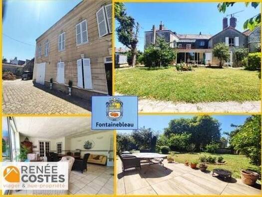 Maison en viager occupé Bouquet 58 526 € 9 pièces 6 chambres 252 m² 1 188 m² de terrain Puiseaux 45390