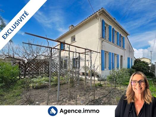 Maison en viager occupé Bouquet 58 000 € 6 pièces 4 chambres 138 m² 803 m² de terrain Saint-Ciers-sur-Gironde 33820