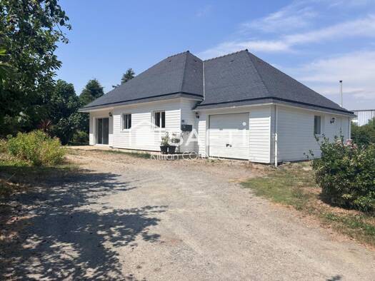 Maison de plain-pied à vendre 260 000 € 3 pièces 2 chambres 85 m² 1 500 m² de terrain Guénin 56150