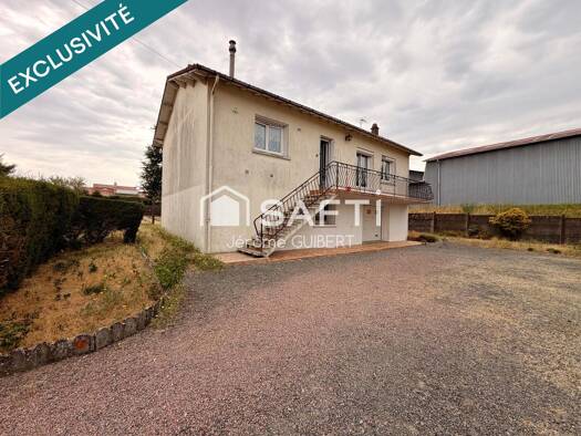 Maison à vendre 141 000 € 6 pièces 4 chambres 88 m² 795 m² de terrain Stade Jules Ferry-Vallette Bressuire 79300