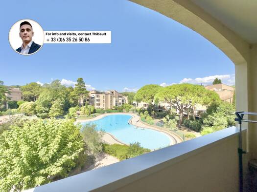 Appartement à vendre 372 300 € 3 pièces 2 chambres 70 m² Étage 2/3 Les Colles-Camp Lauvas-Font de l'Orme Mougins 06250