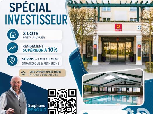 Immeuble à vendre 810 000 € 89 m² Serris 77700