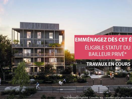 Appartement à vendre - neuf 224 900 € 1 pièce 37 m² RDC/4 dès le 01/10/2026 Torcy 77200