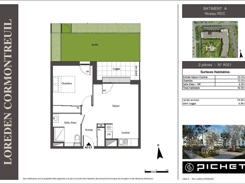 Maison à louer, 42m², CORMONTREUIL