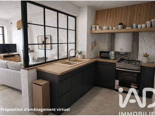 Maison à vendre 164 900 € 3 pièces 2 chambres 96,43 m² 236 m² de terrain Saint-Étienne-de-Chigny 37230