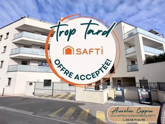 Appartement à vendre 220 000 € 3 pièces 2 chambres 70 m² Étage 1/5 Pont-de-Chéruy 38230