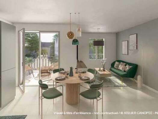 Appartement à vendre - neuf 207 000 € 2 pièces 1 chambre 43 m² RDC Ballancourt-sur-Essonne 91610