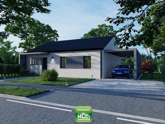 Terrain avec maison neuve à vendre 215 000 € 4 pièces 3 chambres 82 m² 360 m² de terrain Norroy-Lès-Pont-à-Mousson 54700