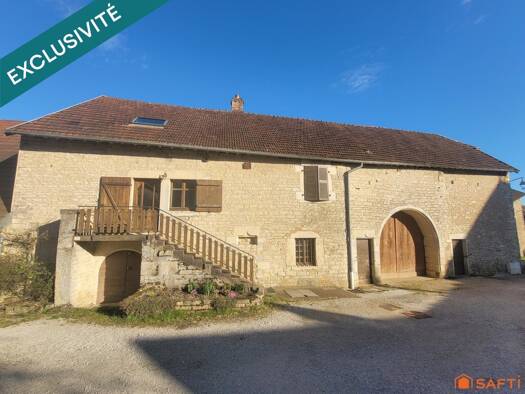 Maison à vendre 128 000 € 3 pièces 2 chambres 129 m² 150 m² de terrain Hugier 70150