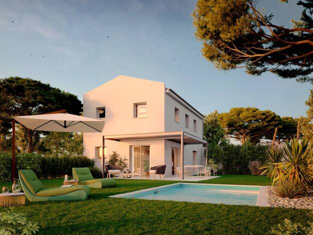 Villa à vendre - neuf 312 000 € 3 pièces 2 chambres 76 m² dès le 31/12/2026 Campagne Sénas 13560