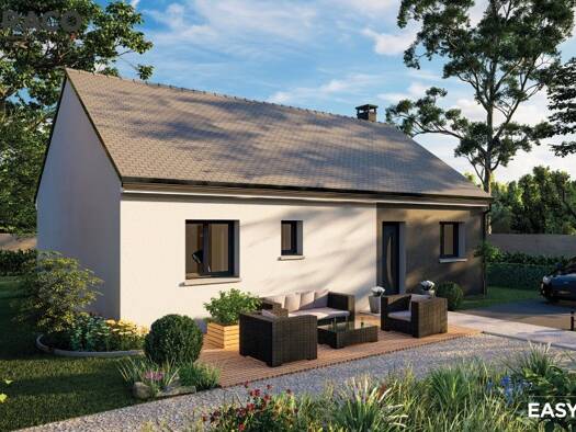 Terrain avec maison neuve à vendre 137 900 € 4 pièces 2 chambres 71 m² 1 200 m² de terrain Smermesnil 76660