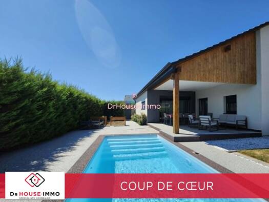 Maison de plain-pied à vendre 449 000 € 4 pièces 2 chambres 110 m² 609 m² de terrain Fessenheim 68740
