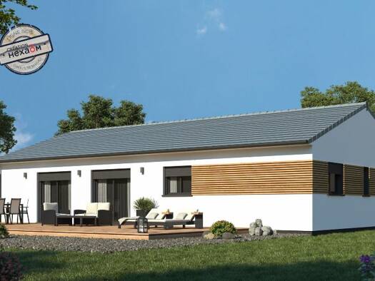 Terrain avec maison neuve à vendre 273 600 € 5 pièces 4 chambres 104 m² 713 m² de terrain Criquetot-sur-Ouville 76760