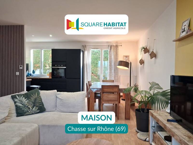 Maison à vendre, 103m², CHASSE SUR RHONE