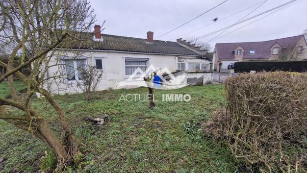 Maison de plain-pied à vendre 67 000 € 4 pièces 2 chambres 71 m² 371 m² de terrain Douvrin 62138