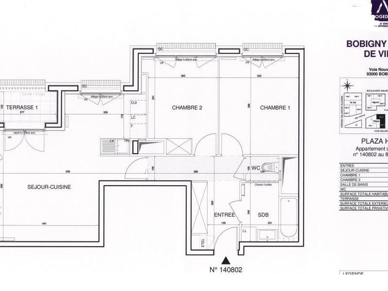 Maison à louer, 67m², BOBIGNY