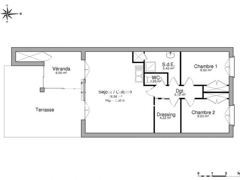 Maison à louer, 68m², SAINT SATURNIN LES AVIGNON