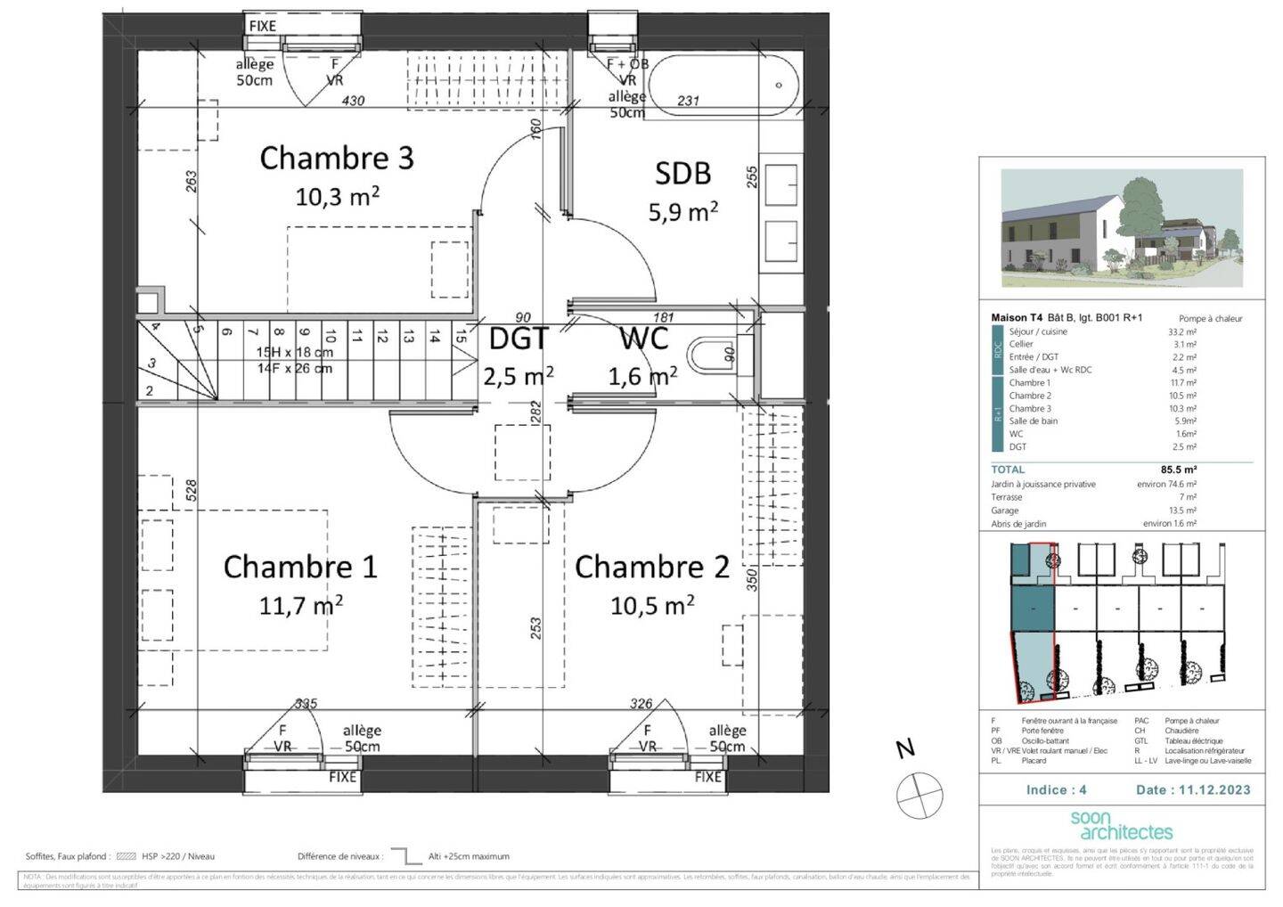 Maison à vendre, 86m², GIBERVILLE