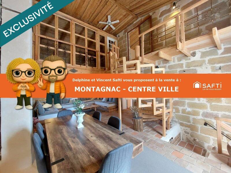 Maison à vendre, 140m², MONTAGNAC