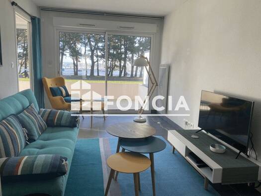 Appartement à louer 845 € 3 pièces 2 chambres 61,6 m² RDC Le Bourrigo-La Nourriguel-Toulhars Larmor-Plage 56260