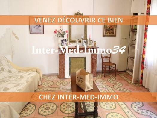 Villa à vendre 95 000 € 6 pièces 4 chambres 122 m² Villeneuve-lès-Béziers 34420