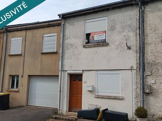 Maison à vendre 78 500 € 3 pièces 1 chambre 58 m² 188 m² de terrain Fleigneux 08200