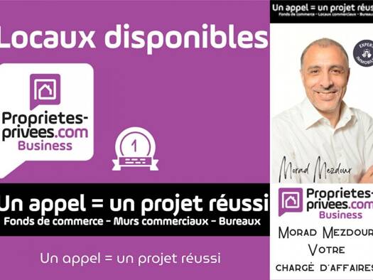 Local commercial avec bail commercial 780 € 50 m² de surface de vente Centre Ville-Fin de la Guerre Tourcoing 59200