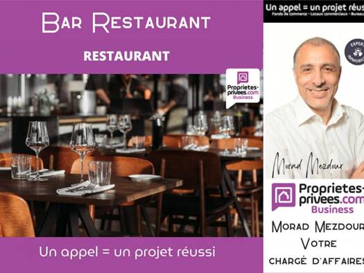 Restaurant à vendre Fonds de commerce 110 000 € 100 m² d'espace de restauration Villeneuve-d'Ascq 59650