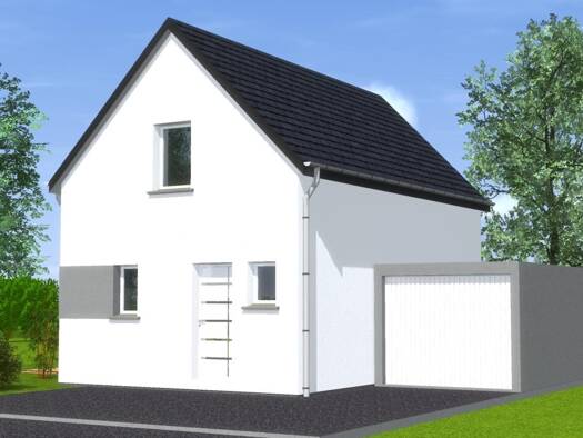 Terrain avec maison neuve à vendre 263 183 € 5 pièces 3 chambres 90 m² Munwiller 68250