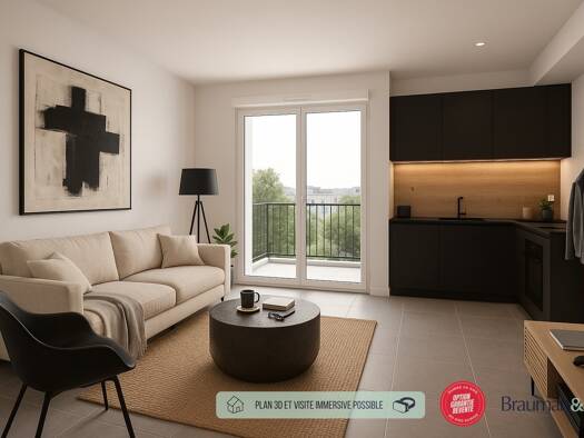 Appartement à vendre - neuf 173 687 € 1 pièce 30 m² 2ème étage Beausejour Arnouville 95400