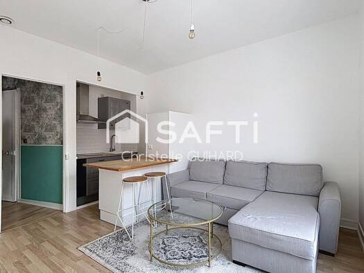 Appartement à vendre 69 500 € 2 pièces 1 chambre 42 m² Étage 2/2 Nord Ouest Rethel 08300