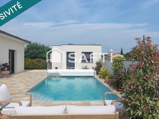 Villa à vendre 485 000 € 4 pièces 3 chambres 150 m² 659 m² de terrain Verniolle 09340