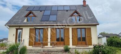 Maison de plain-pied à vendre 267 000 € 4 pièces 2 chambres 110 m² 770 m² de terrain St Jouin Bruneval 76280