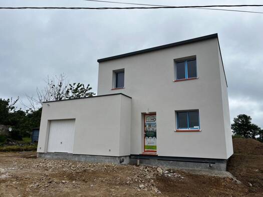 Terrain avec maison neuve à vendre 301 600 € 4 pièces 3 chambres 87 m² 405 m² de terrain Locmiquélic 56570