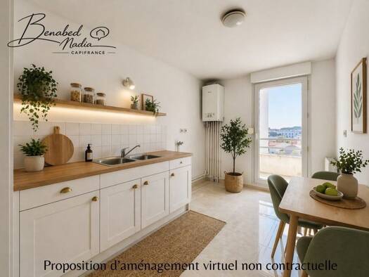 Appartement à vendre 248 000 € 3 pièces 2 chambres 71 m² Étage 5/6 La Pagère-Bron Église-Le Terraillon-Saint Jean Bron 69500
