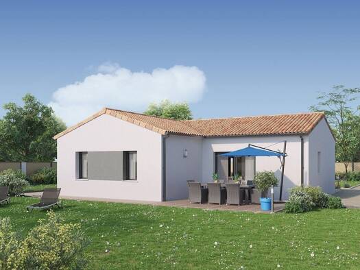 Terrain avec maison neuve à vendre 180 805 € 4 pièces 3 chambres 78 m² 420 m² de terrain Saint-Christophe-du-Bois 49280