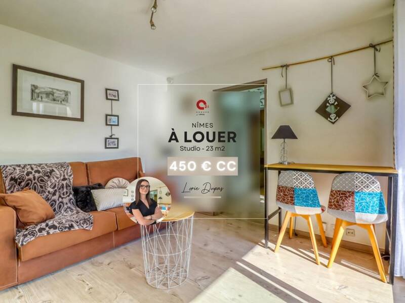 Maison à louer, 23m², NIMES