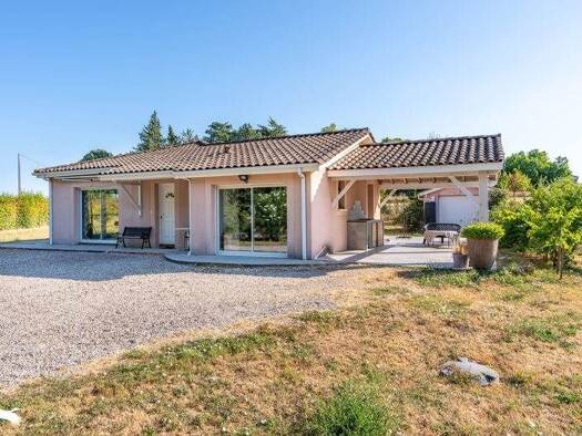 Maison de plain-pied à vendre 210 400 € 5 pièces 4 chambres 120 m² 2 000 m² de terrain Monbahus 47290
