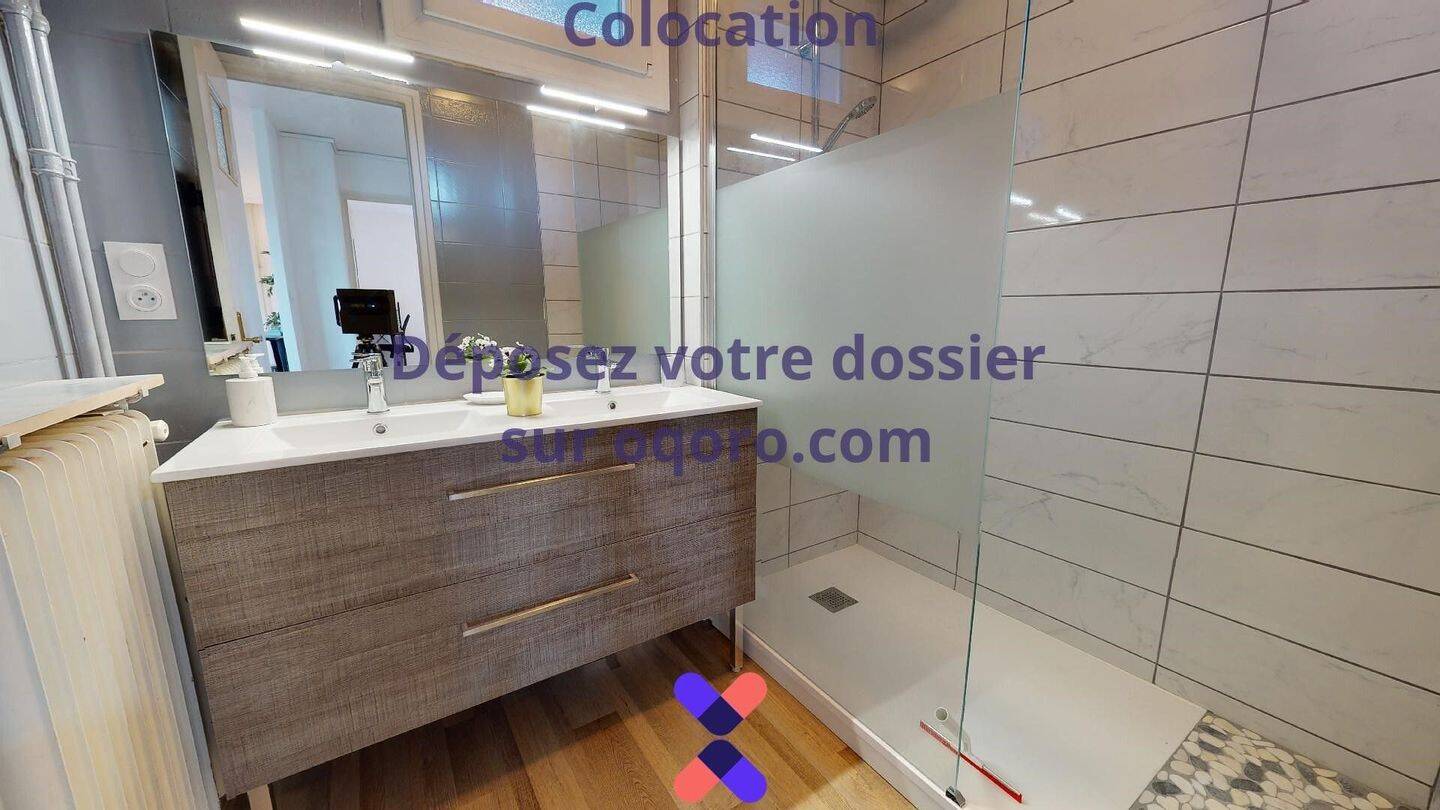 Chambre en colocation appartement meublé — 14