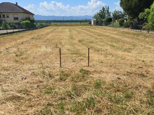 Terrain constructible à vendre 130 000 € 500 m² de terrain Sundhoffen 68280