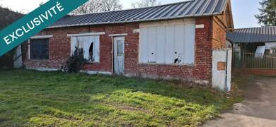 Maison à vendre 24 464 € 2 pièces 1 chambre 40 m² 1 112 m² de terrain Etricourt-Manancourt 80360