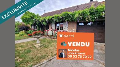 Maison à vendre 245 000 € 5 pièces 3 chambres 125 m² 756 m² de terrain Haute Loge-Tissage-Chapelle Vandamme-Rocher Hazebrouck 59190