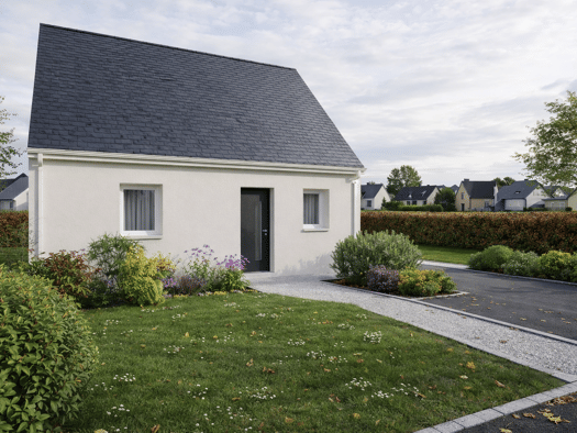 Terrain avec maison neuve à vendre 121 648 € 3 pièces 2 chambres 49 m² 449 m² de terrain Jarzé Villages 49140
