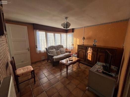 Maison de plain-pied à vendre 75 800 € 3 pièces 1 chambre 48,9 m² 107 m² de terrain Petite Synthe-Pont Loby Dunkerque 59640