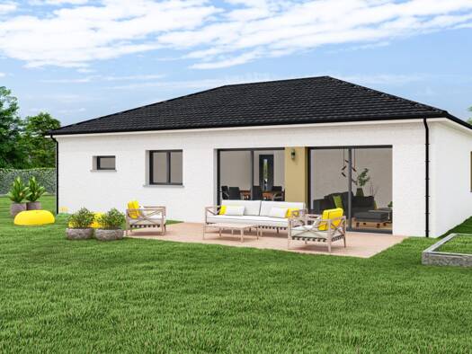 Terrain avec maison neuve à vendre 241 000 € 6 pièces 4 chambres 105,9 m² Essegney 88130