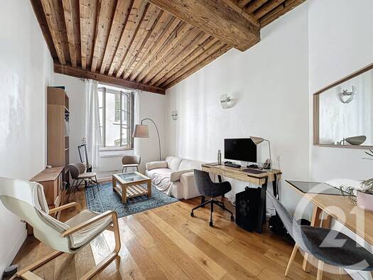 Appartement à louer 950 € 2 pièces 1 chambre 45,6 m² 2ème étage Lyon 1er arrondissement 69001